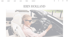 Desktop Screenshot of erinholland.com